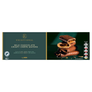 Milk Chocolate Crispy Crêpe Wafers 100g