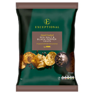 Pipers Karnataka Black Pepper & Sea Salt Sharing Bag Crisps