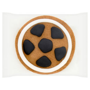 The Daily Bakery Gingerbread Football Biscuit