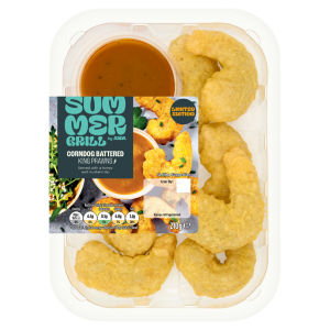 Limited Edition Corndog Battered King Prawns 210g