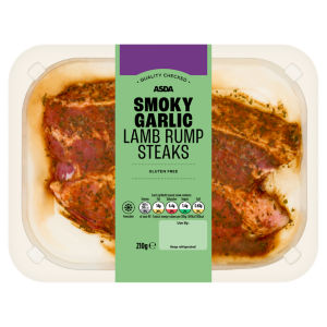 Lamb Steaks Garlic 210g