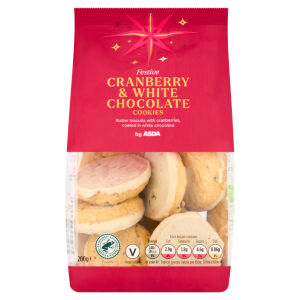 Festive Cranberry & White Chocolate Cookies 200g