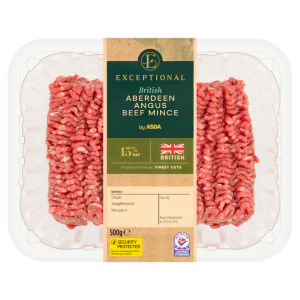 100% British Beef Lean Aberdeen Angus Steak Mince 5% Fat