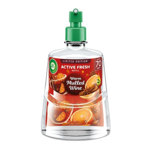 Warm Mulled Wine  24/7 Active Fresh Kit 228ml Lasts up to 70 days. Air Freshener