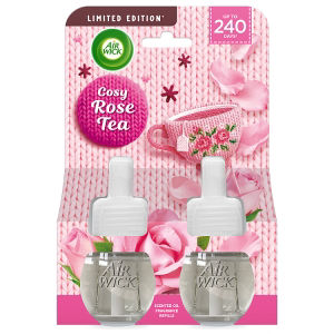 Cosy Rose Tea Electrical Plug in Twin Refill 19 ml Lasts up to 120 days
