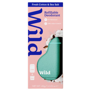 Wild Aqua Case and Fresh Cotton & Sea Salt Deo Starter Pack