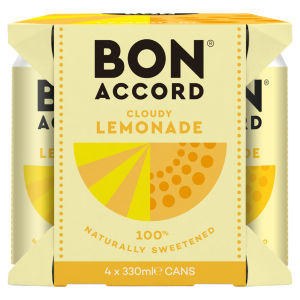 Cloudy Lemonade Soft Drinks 4 x 330ml