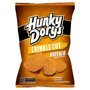 Crinkle Cut Buffalo Flavour Potato Crisps 135g