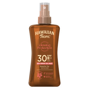 Hawaiian Tropic Glowing Protection SPF 30 Dry Oil Continuous Sun Spray