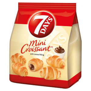 7 Days Mini Cocoa Croissants 185g