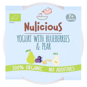 Yogurt with Blueberries & Pear 7+ Months