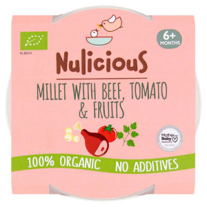 Millet with Beef, Tomato & Fruits 6+ Months