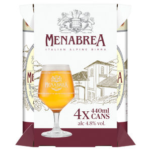 Menabrea Italian Alpine Birra 4x440ml