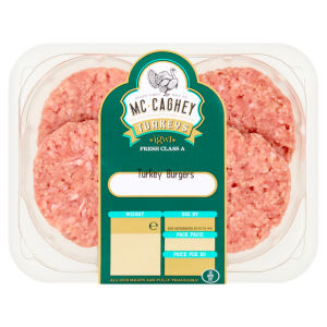 Turkey Burgers 400g