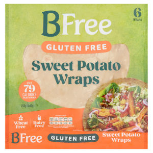 BFree Gluten Free Sweet Potato Wraps 6 Pack 42g