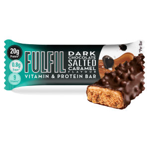 Dark Chocolate Salted Caramel Flavour Vitamin & Protein Bar 55g