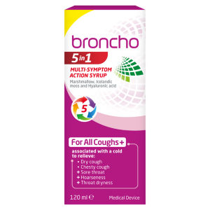 BRONCHO 5 in 1 Multi Symptom Syrup 120ml