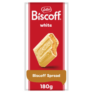Biscoff White Chocolate with Biscoff cream 180g
