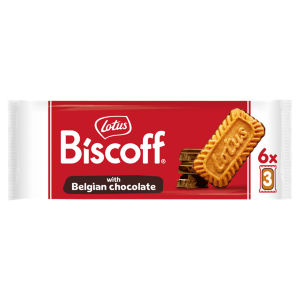 Biscoff Chocolate Coated Biscuits 6 three-packs - 132g
