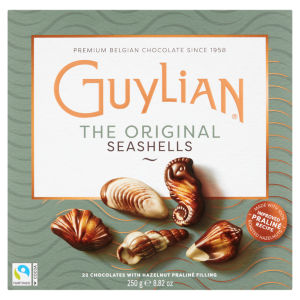 The Original Seashells 22 Chocolates with Hazelnut Praliné Filling 250g