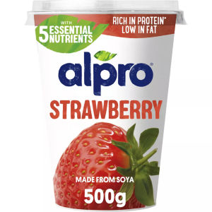 Alpro Strawberry Dairy Free Soya Yoghurt Alternative