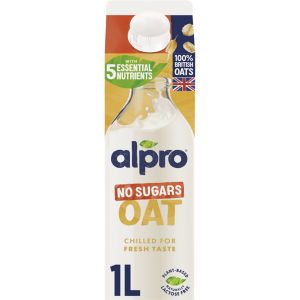 Alpro Oat Milk No Sugars Chilled Dairy Alternative 1L