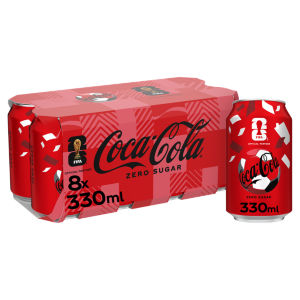 Coca-Cola Zero Sugar 8 x 330ml