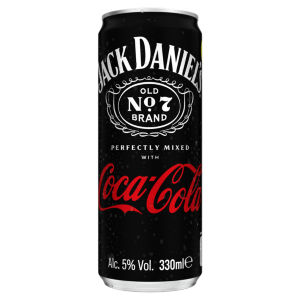 and Coca-Cola 330ml Pre-Mixed Can