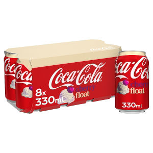 Coca-Cola 8 x 330ml Cherry Float Cans