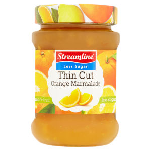 Less Sugar Thin Cut Orange Marmalade 340g