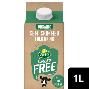 LactoFREE Organic Semi Skimmed Milk Drink 1L