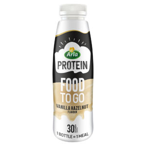 Arla Protein Food To Go Vanilla Hazelnut Flavoured Meal Replacement Shake 500ml