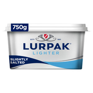 Lurpak Lighter Spreadable Blend of Butter and Rapeseed Oil 750g