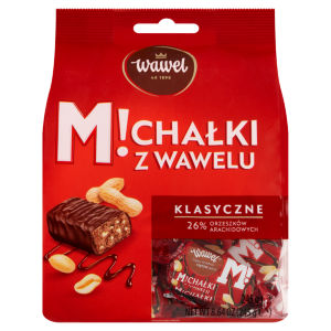 Michalki z Wawelu Chocolate Coated Peanut Candies 245g