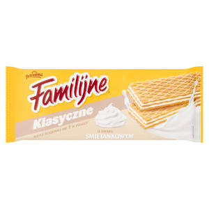 Wafers with Cream Flavoured Cream 180g