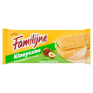 Wafers with Hazelnuts Flavoured Cream 180g