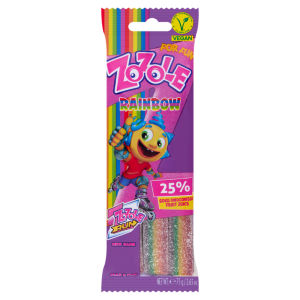 Rainbow Coloured Fruity Jellies 75g