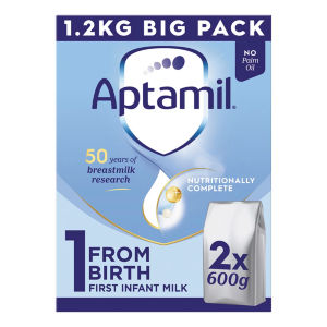 Aptamil 1 First Infant Baby Milk Formula Powder From Birth Big Pack 1.2kg