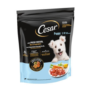 Cesar 1.4kg Junior Puppy Dry Dog Food with Fresh Chicken Rice & Vegetables