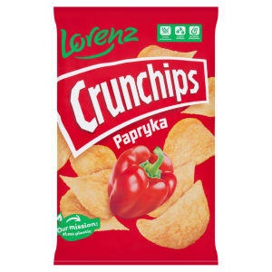 Lorenz Crunchips Paprika Crisps 