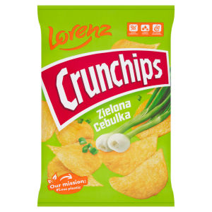 Lorenz Crunchips Onion Crisps 