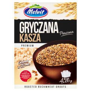 Melvit Gryczana Kasza Roasted Buckwheat Groats