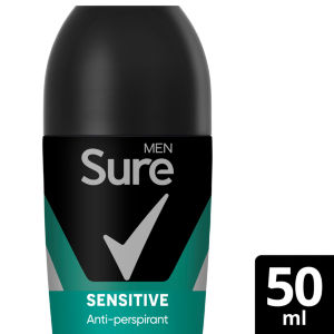 Sure Men Antiperspirant Deodorant Roll On Nonstop Sensitive