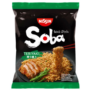 Nissin Soba Pad Thai Instant Wok Style Noodles Pot