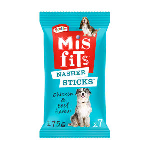 Nasher Sticks Adult Medium Dog Treats with Chicken and Beef 170g