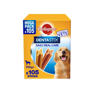 PEDIGREE® DENTASTIX™ Daily Dental Chews Large Dog Treats 105 Sticks