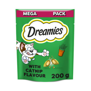 Dreamies Cat Treat Biscuits 200g - Catnip Flavour