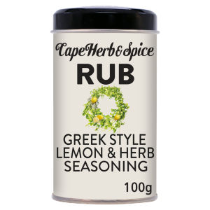 Cape Herb & Spice Rub Greek Style Lemon & Herb Seasoning