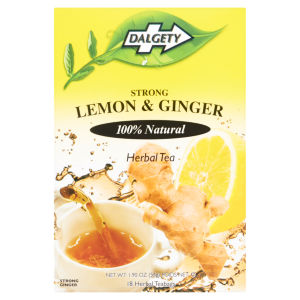 Strong Lemon & Ginger 18 Herbal Teabags 54g