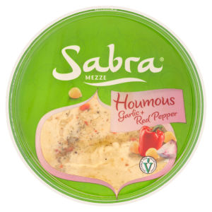 Sabra Garlic & Red Pepper Houmous